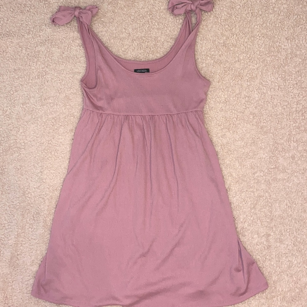 Pink maxi dress